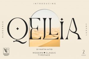 Qellia - Modern Typeface