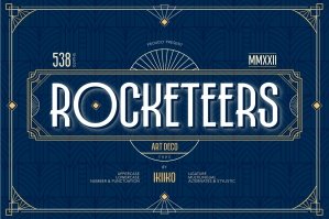 Rocketeers - Art Deco Type