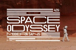 Space Odyssey - Modern Sans