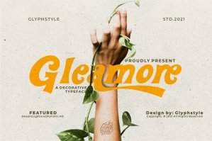Gleamore Display Font