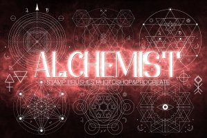 Alchemist Stamp Brushes Procreate And Photoshop