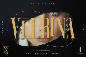 Velbina - Luxurious Typeface