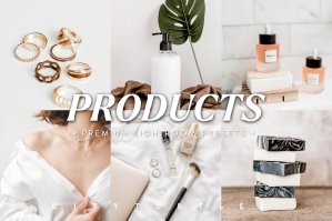 Clean White Product Photography Lightroom Presets
