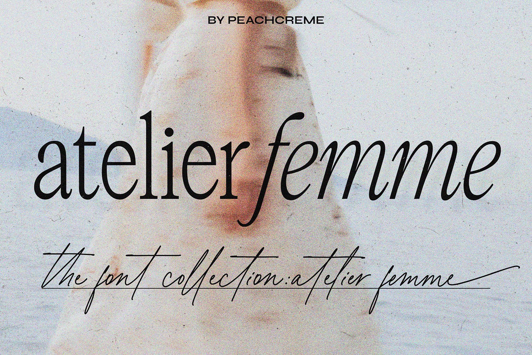 Atelier Femme - Modern Font Trio - Design Cuts