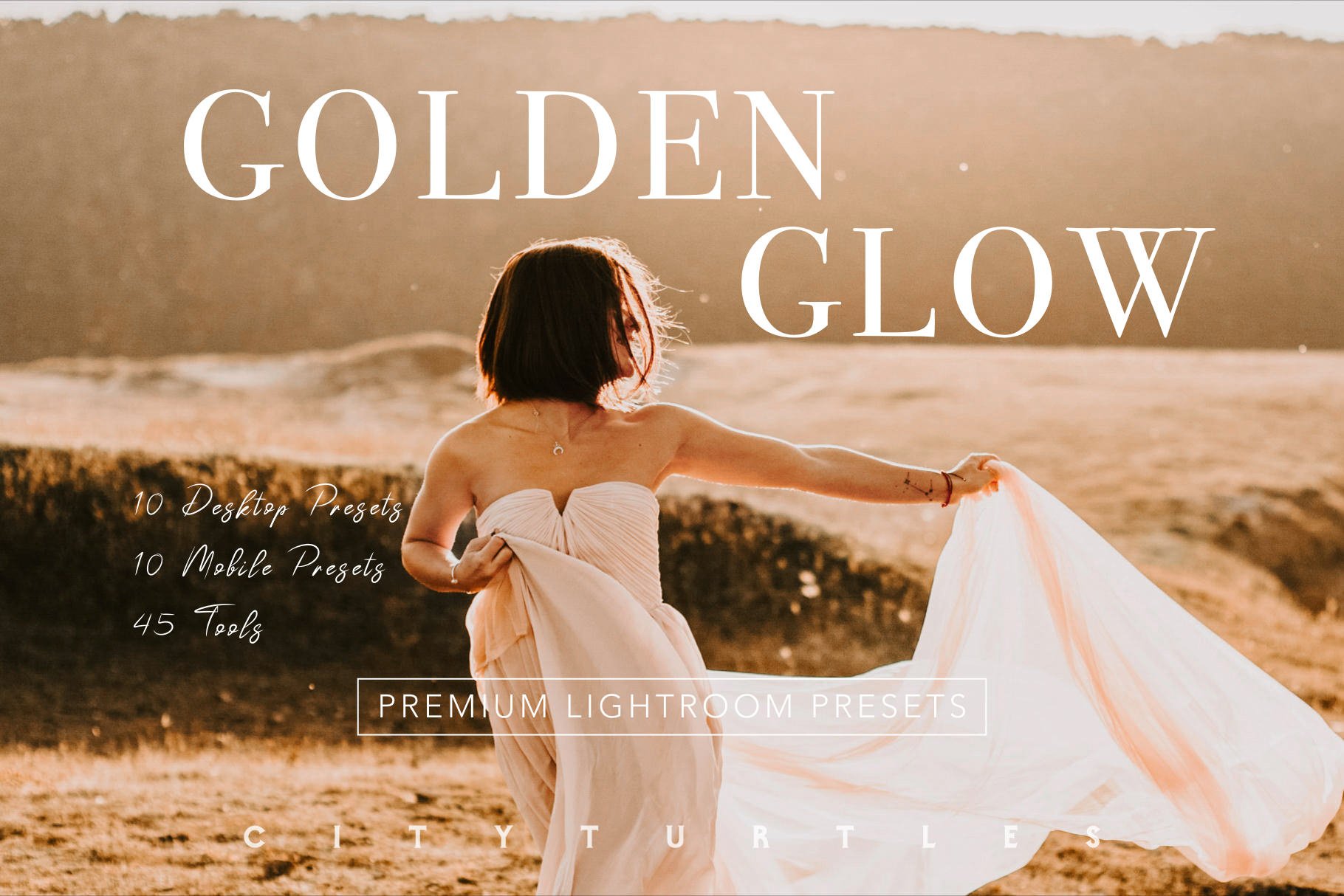 Sunny Golden Glow Outdoor Lightroom Presets Design Cuts