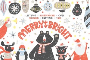 Merry & Bright - Christmas Set