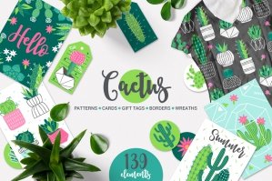 Cactus Kit - Summer Collection - 139 Elements