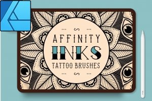 Affinity Inks Tattoo Brushes