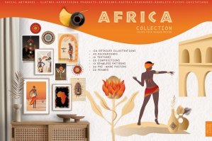 Africa Collection Vector