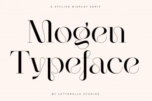 Mogen Display Serif Font