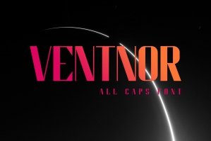 Ventnor - All Caps Font