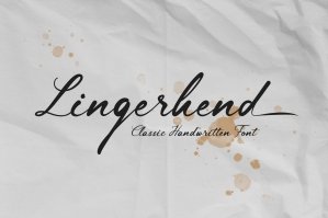 Lingerhend - Classic Handwritten Font
