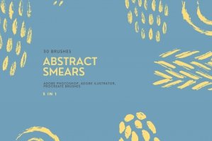 Abstract Smears Brushes