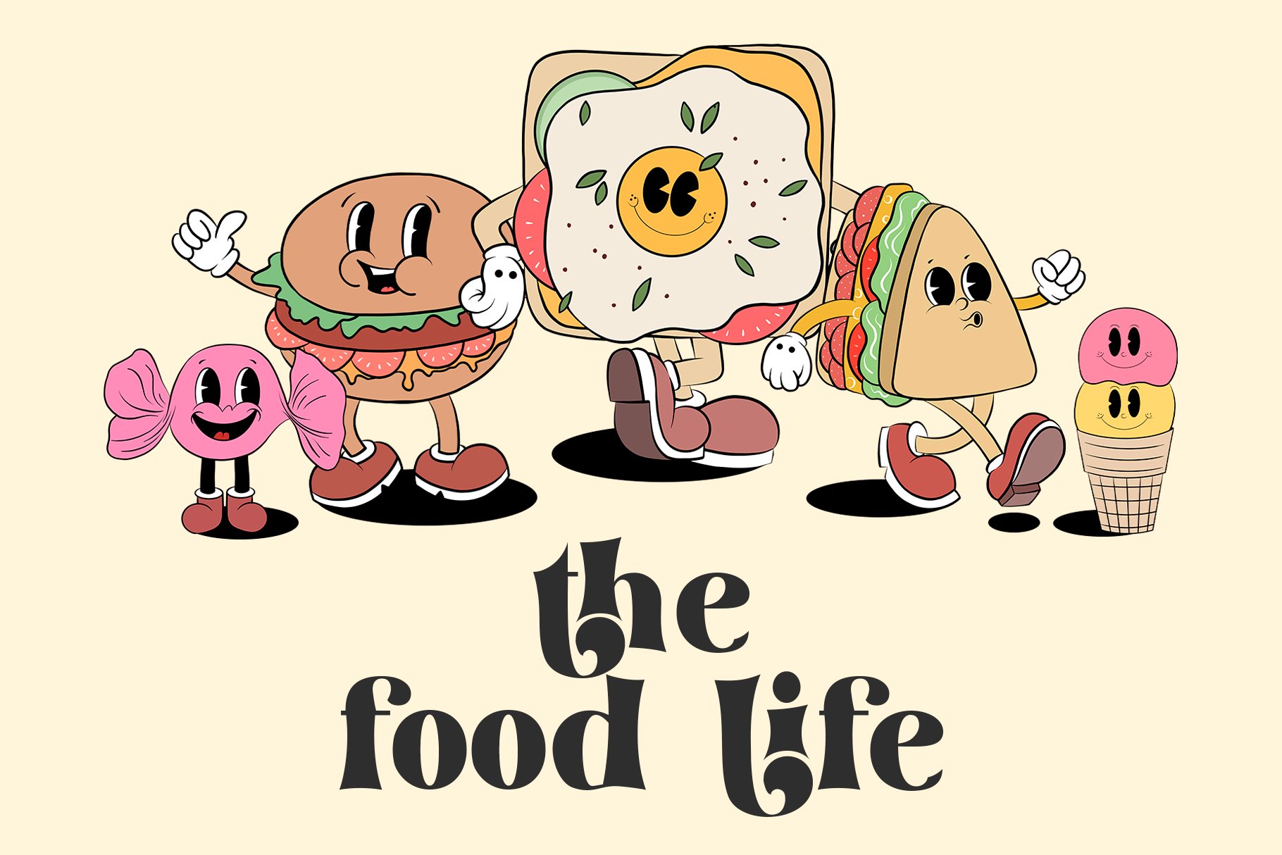 the-food-life-character-collection-design-cuts