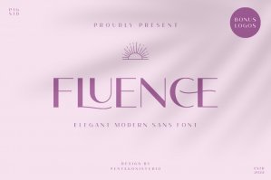 Fluence | Elegant Modern Sans Font