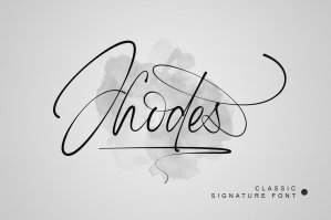 Jhodes - Signature Font