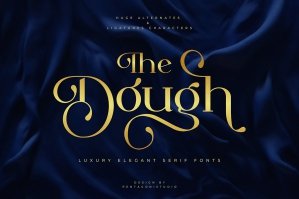 The Dough | Luxury Style Serif Font