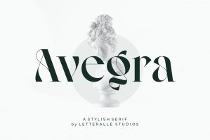 Avegra Stylish Serif Font