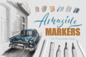 Amazing Markers For Procreate App