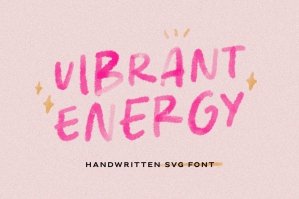 Vibrant Energy - Quotable Svg Font
