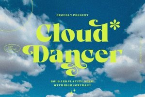 Cloud Dancer - Playful Serif