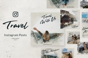 Travel - Watercolor Effect For Instagram