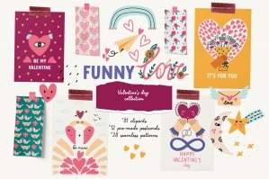 Funny Love Valentine’s Day Pack