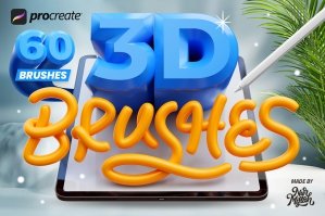 Procreate 3D Brushes