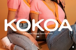 Kokoa - Rounded Elegant Sans-serif