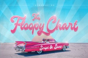 Floopy Chart | Font Duo
