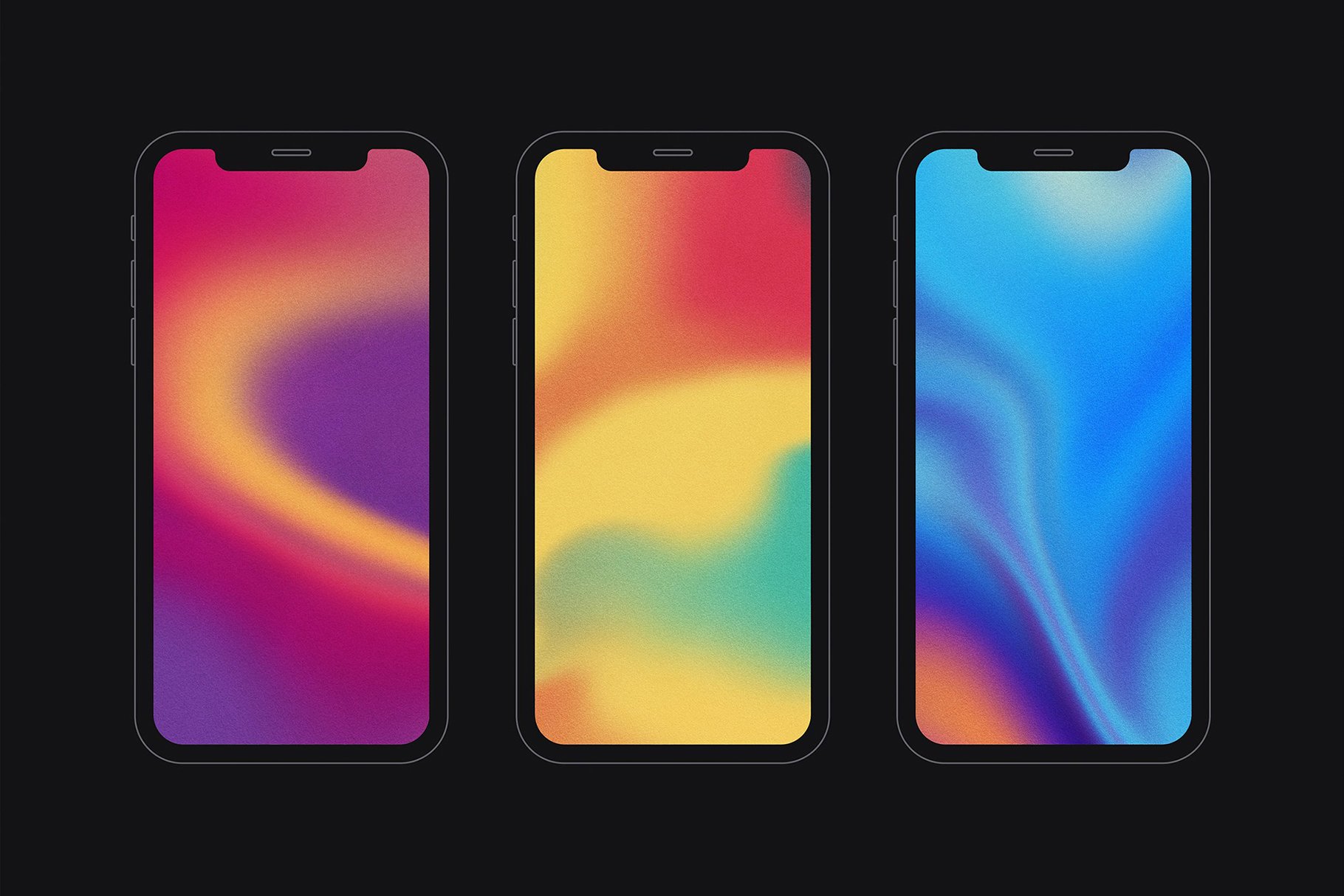 Nebula Abstract Gradient Textures - Design Cuts
