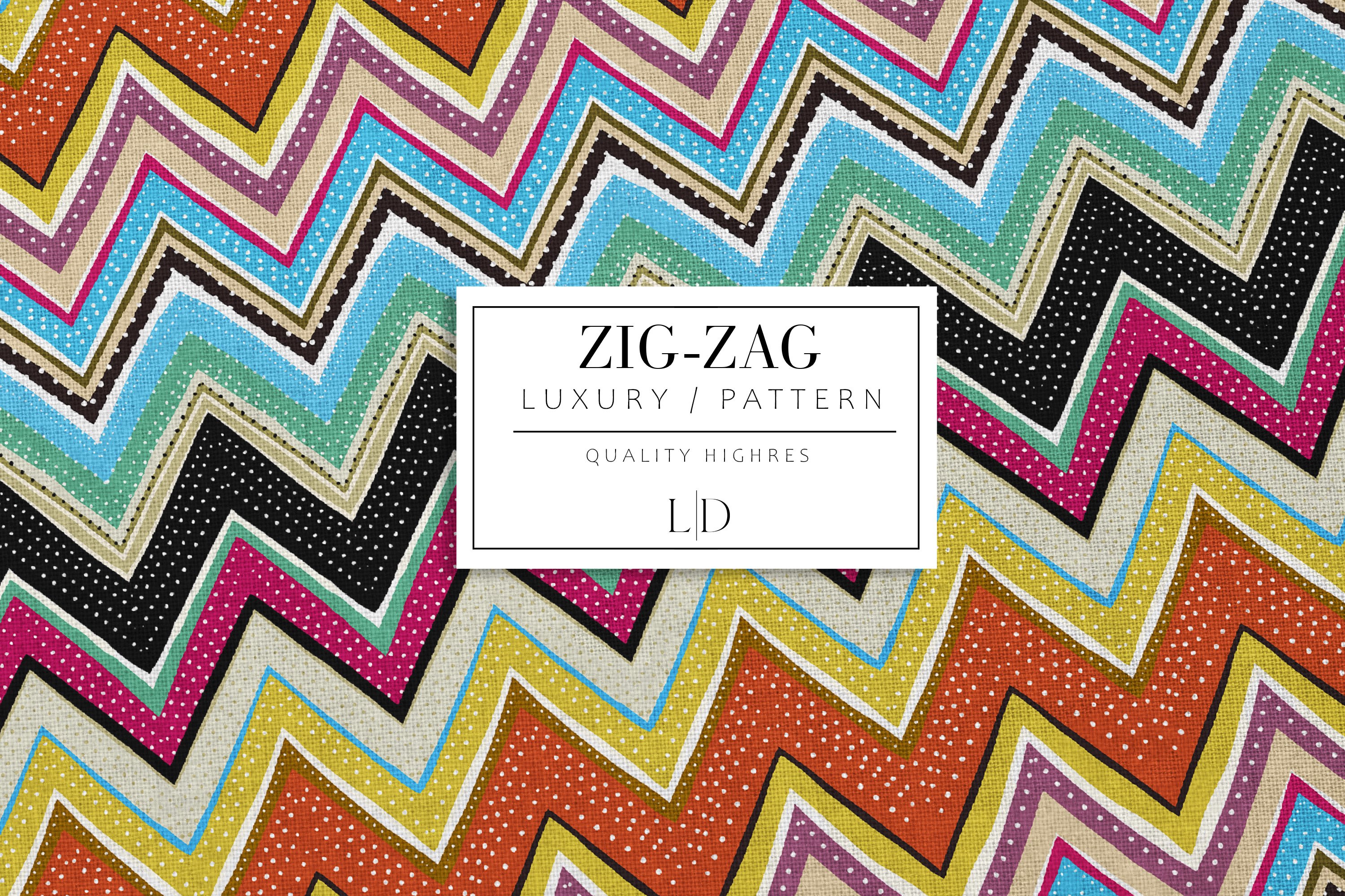 Zig Zag Colors - Design Cuts