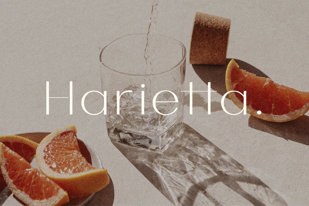Harietta – Semi-geometric Clean Sans
