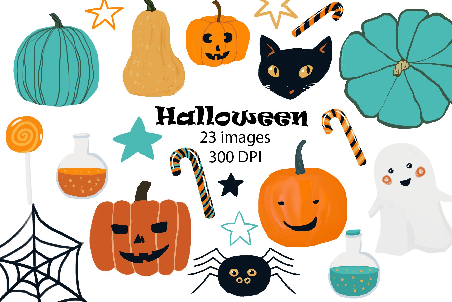 cute halloween pictures clip art