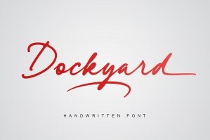 Dockyard - Handwritten Font