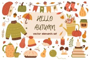 Hello Autumn Elements Collection