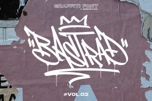 Bastrad Vol02 - Graffiti Font