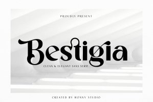 Bestigia - Elegant Sans Serif