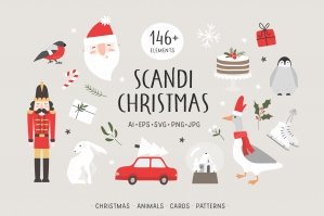 Scandi Christmas Winter Collection