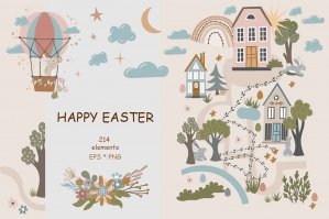 Bohemian Easter Collection - Maps