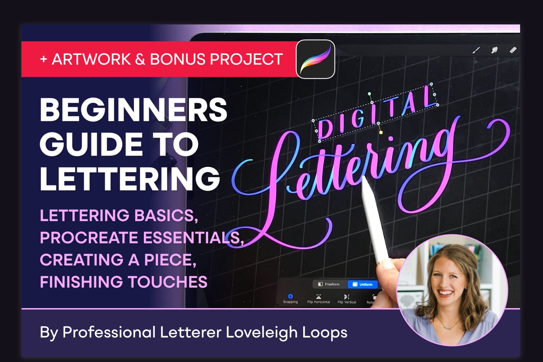 5 Procreate lettering for beginners 1