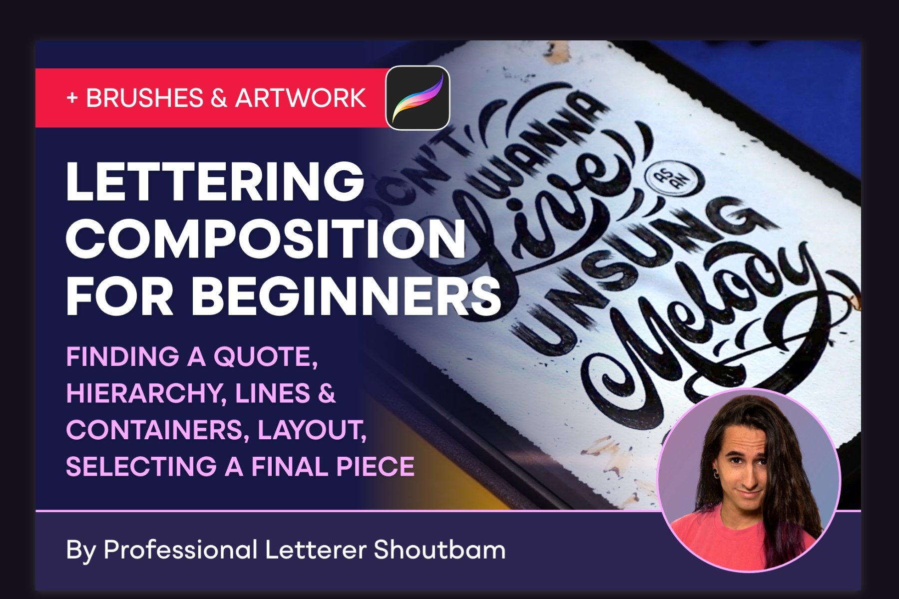 8 Procreate lettering for beginners 1