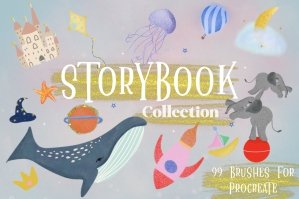 Storybook Collection Brushes For Procreate