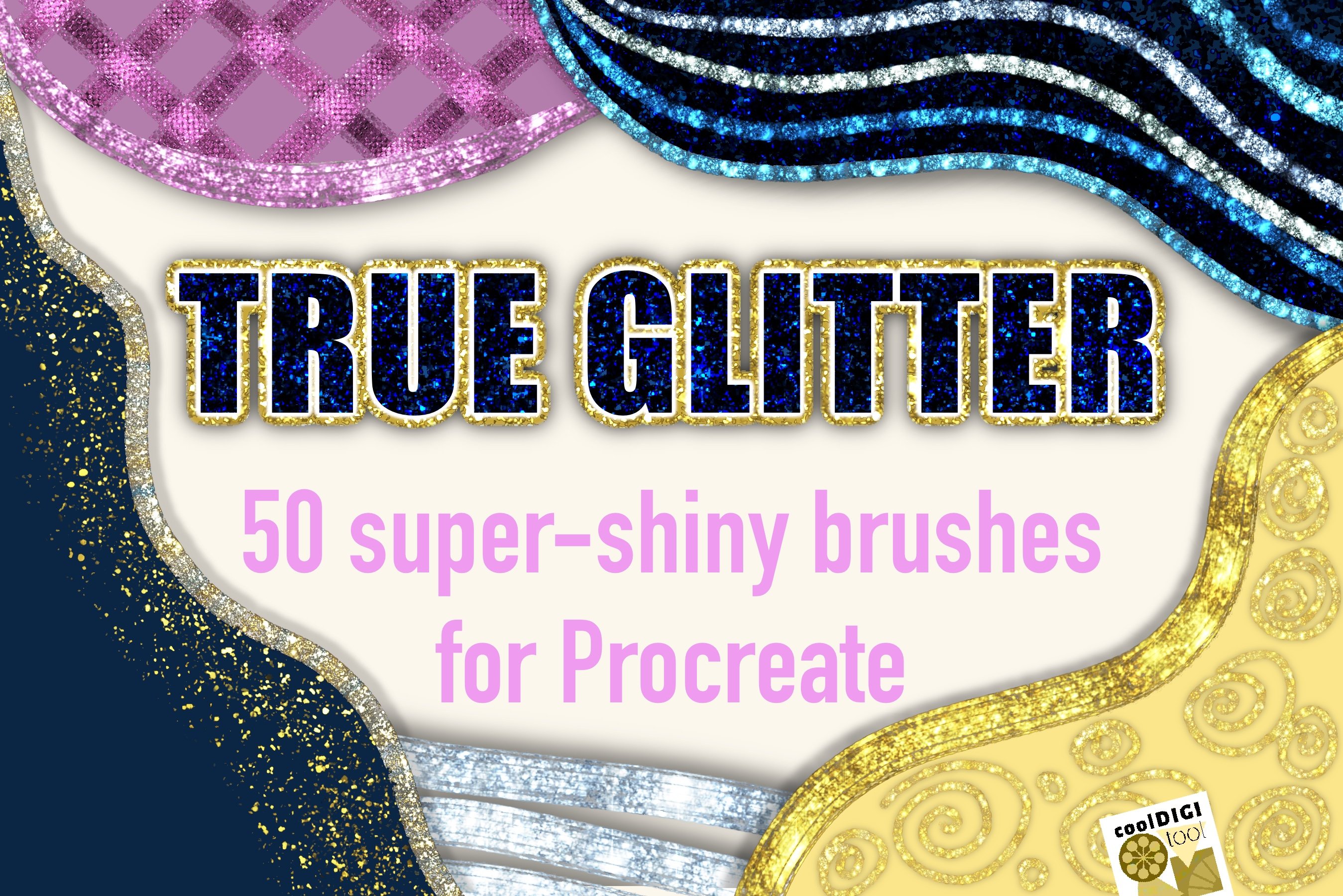 free procreate glitter brush