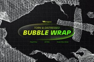 Torn & Distressed Bubble Wrap
