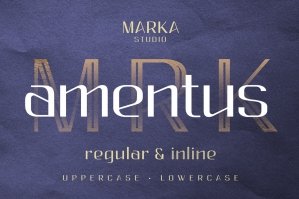 MRK Amentus | Modern Sans Serif Font