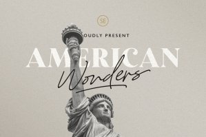 American Wonders - Font Duo