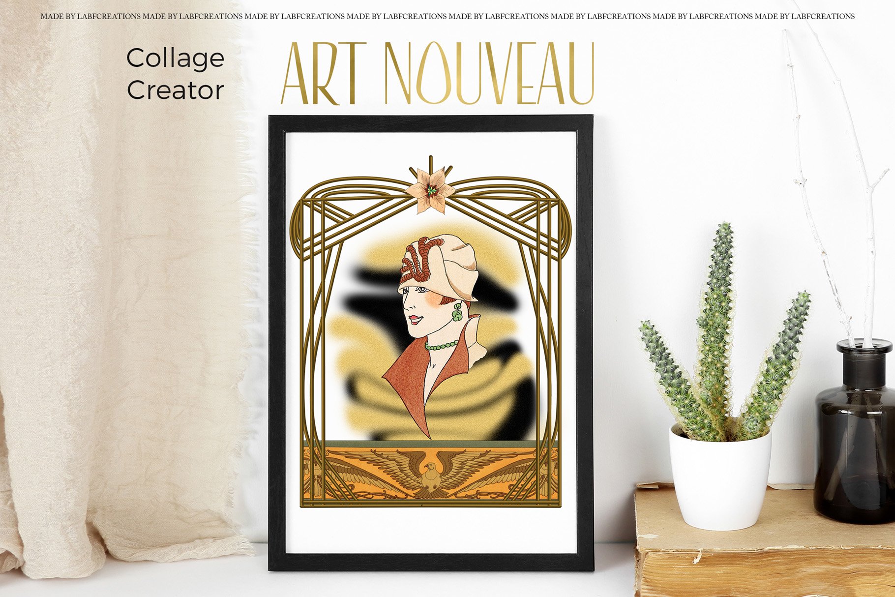 Collage Creator Art Nouveau Art Deco