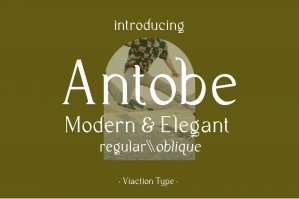 Antobe - Modern Serif