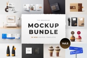 The Branding Mockup Bundle Vol 5